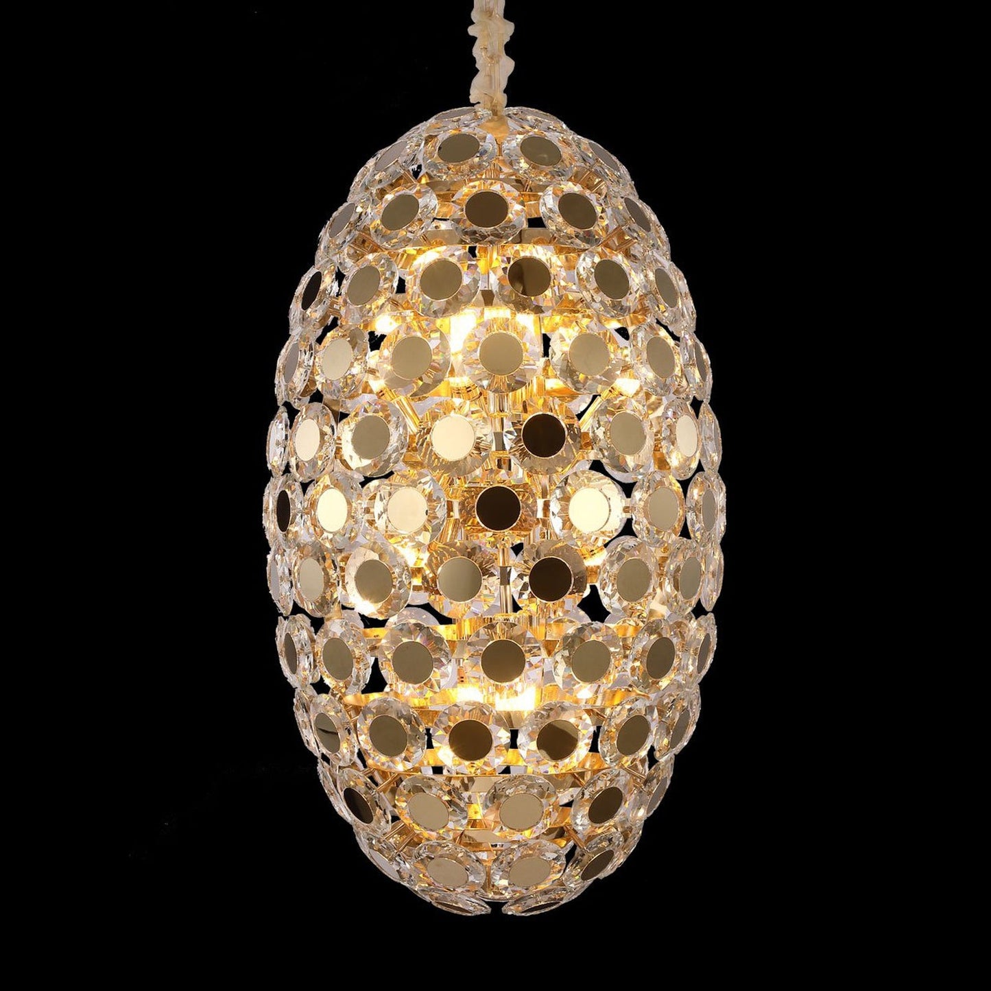 Gold 14-Light Chandelier / Default Title