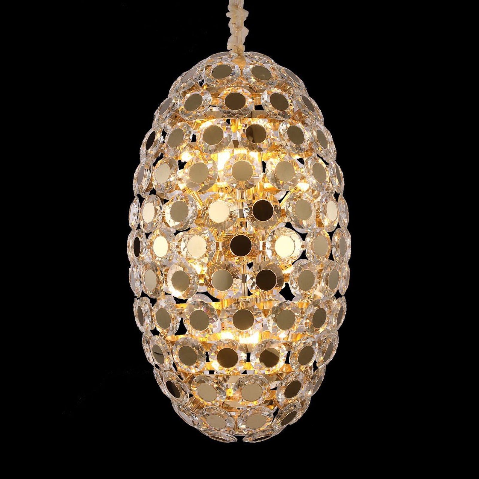Gold 14-Light Chandelier / Default Title